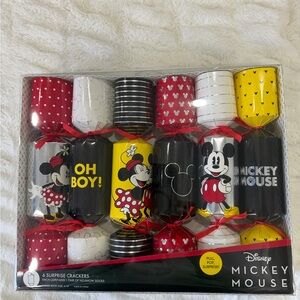 Disney Mickey Mouse Surprise Crackers - SOCKS Red, Yellow, Black, White